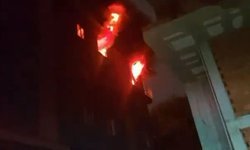 Evde elektrik kablosundan yangın çıktı