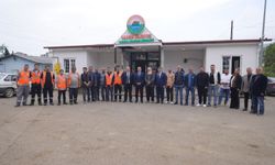 İlkadım Belediye Başkanı Kurnaz, belediye personeliyle bayramlaştı