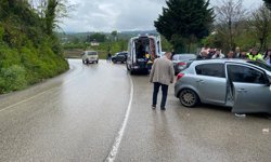 Ordu'da otomobiller çarpıştı: 3 yaralı