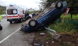 Ordu'da trafik kazası: 1 yaralı