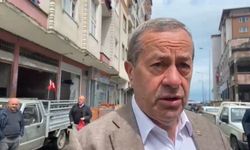 Rize'de sağanak; çay fabrikası ile inşaat alanını su bastı