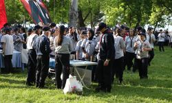 Samsun'da 500 izci kampa girdi