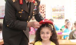 Samsun'da Mehmetçikten öğrencilere mektup
