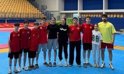 Avrupa üçüncüsü Milli sporcudan Başkan Kurnaz'a ziyaret