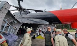 Bolu'ya yangın söndürme helikopteri konuşlandırıldı