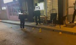 Çorum'da iş yeri kurşunladı