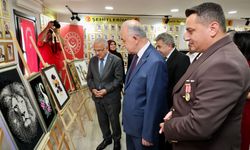 Ordu'da şehit yakınları ve gazilerin el emeği eserleri sergilendi