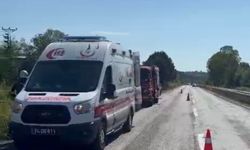 Otomobil dere yatağına devrildi: 3 hafif yaralı