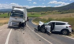 Tokat'ta trafik kazası; 4 yaralı