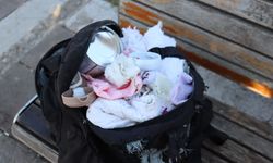 Amasya'da fünye ile patlatılan çantadan bebek kıyafetleri çıktı