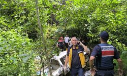 Kamyonet fındık bahçesine yuvarlandı; 1 ölü, 5 yaralı