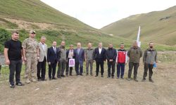 Ordu'da 35 bin alabalık yavrusu dereye bırakıldı