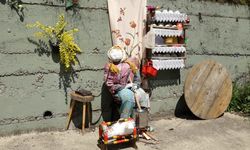 Tarlaların sessiz bekçileri korkuluklar 'Sanat Sokağı'nda/Ek fotoğraflar