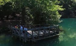 Yedigöller'in eşsiz doğası dronla görüntülendi
