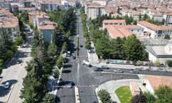 Asfalt çalışması bitti, Gazi Caddesi trafiğe açıldı