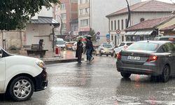 Bolu'da sağanak etkili oldu