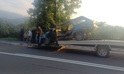 Ordu'da ağaca çarpan otomobilin sürücüsü öldü