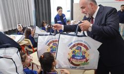 Samsun Canik Belediyesi'nden tüm öğrencilere çanta ve kırtasiye seti