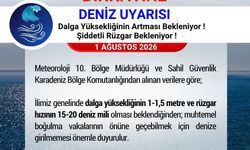Samsun Valiliği'nden denize girmeyin uyarısı