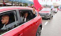 Samsun'da 30 Ağustos Zafer Bayramı töreni yağmur nedeniyle salonda yapıldı
