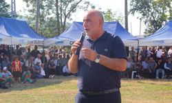 Samsun'da 350 pehlivan er meydanına çıktı; başpehlivan Recep Taslak oldu