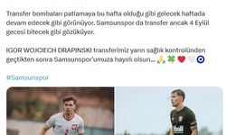 Yüksel Yıldırım: Igor Drapinski Samsunspor'a hayırlı olsun