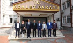 BAFRAYA ATANAN BAŞSAVCI ÖZKUBAT’A  HOŞ GELDİN ZİYARETİ