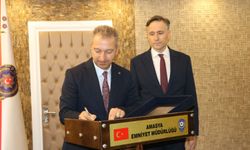 Amasya Emniyet Müdürlüğü'nde devir teslim töreni