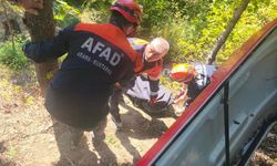 Elektrikli araç devrildi, sürücü öldü