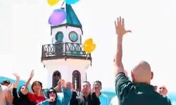 Kanseri yenen genç için balonlar uçurulup, oyunlar oynandı