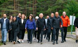 Kılıçdaroğlu, Abant'ta sabah yürüyüşü yaptı