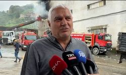 Rize'de çay fabrikasında çıkan yangın kontrol altına alındı