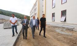 Samsun Canik'teki Fen Lisesi yapım çalışmalarında sona gelindi