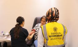 Samsun'da 41 yıllık evli çiftlere ücretsiz check-up