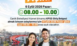 Samsun'da Canik Belediyesi'nden KPSS nöbeti