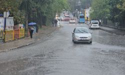Zonguldak'ta yağmur etkili oldu