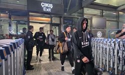 Beşiktaş kafilesi Trabzon'da