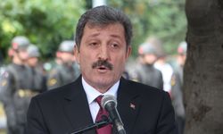 Samsun'da 1919 metrelik bayrakla 'Cumhuriyet Yürüyüşü'