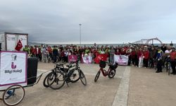 Samsun'da Cumhuriyet Bayramı için pedal çevirdiler