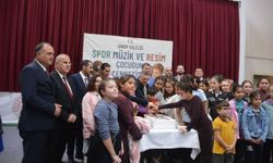 Sinop'ta sanat ve sporla çocukların dijital bağımlılığına karşı proje