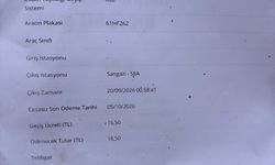 Trabzon dışına hiç çıkarmadığı kamyonetine İstanbul'da geçiş ihlali cezası geldi