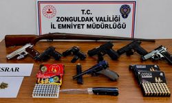 Zonguldak'ta yasa dışı silah ticareti operasyonu: 3 tutuklama