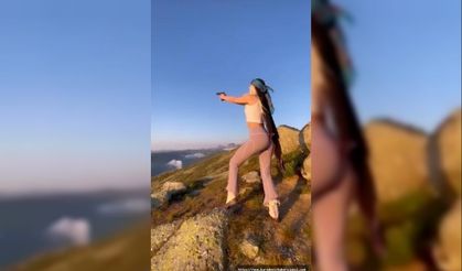 Aleyna Tilki yaylada silahla ateş edip 'Bang bang' paylaşımı yaptı
