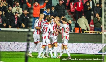 Samsunspor şahlandı 3-0