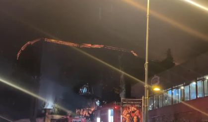 İstanbul - Üsküdar'da metruk binada yangın -1