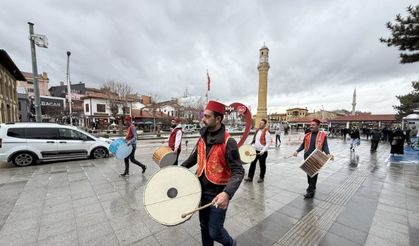 Çorum'da Ramazan davulcuları son provalarını yaptı