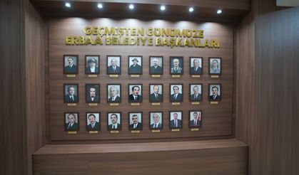 Erbaa Belediyesi'nin yönetim tarihi geleceğe taşındı