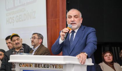 Ömer Demirbağ Canik'te gençlerle buluştu