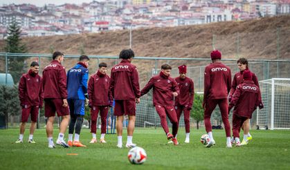 Trabzonspor, Gaziantep FK maçı hazırlıklarını sürdürdü