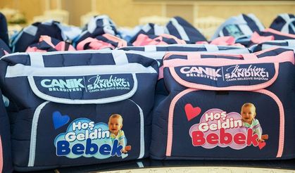 Canik'te çocuk sahibi olan dar gelirli ailelere 6 bin TL destek